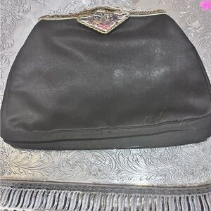 Antique Elegant Black Women's Clutch